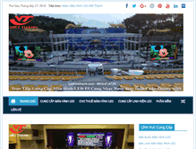 Tablet Screenshot of ledvietthanh.com